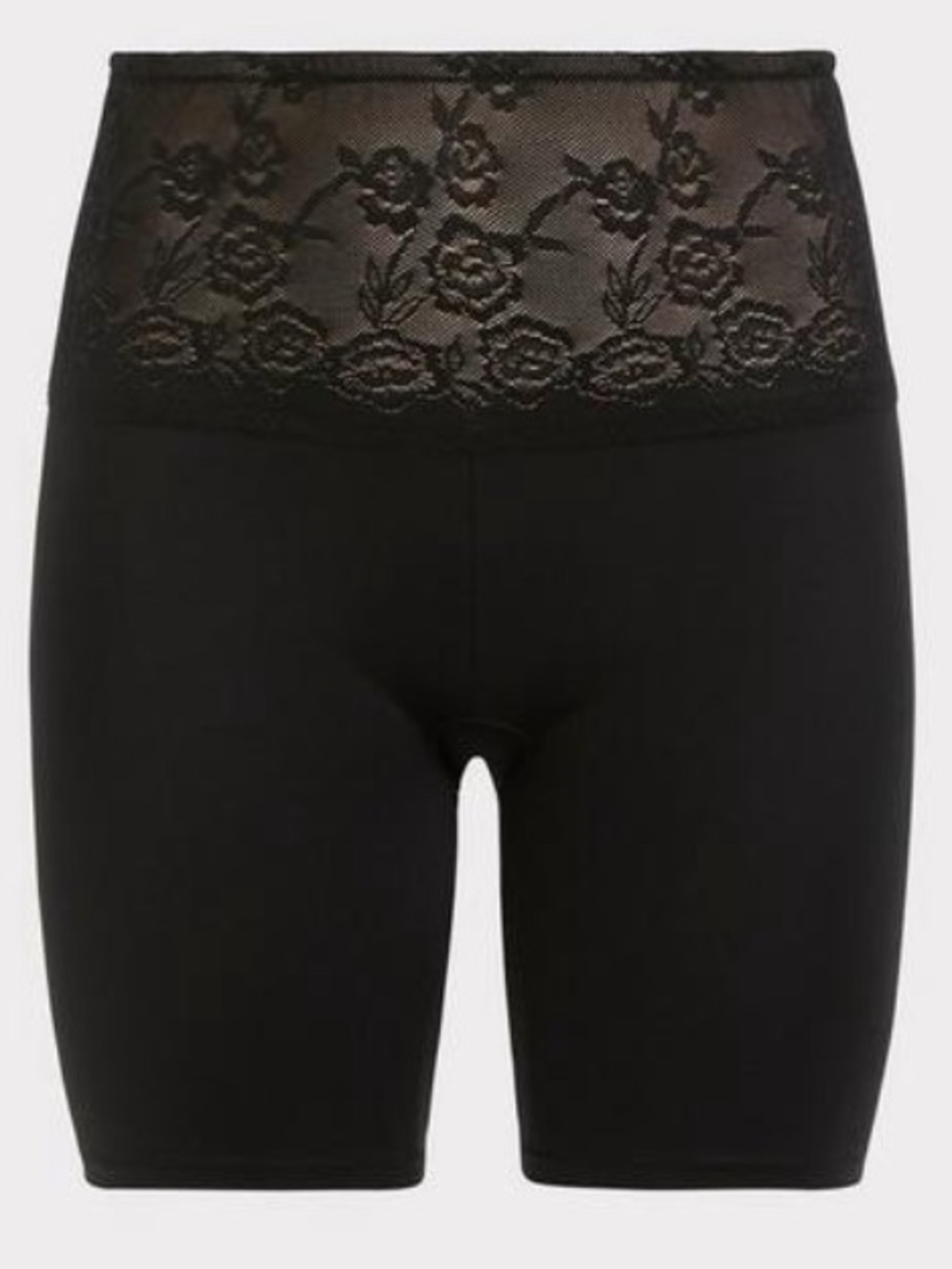 Torrid Microfiber 360° Smoothing High Waist Short Size 0/12 Black NWT